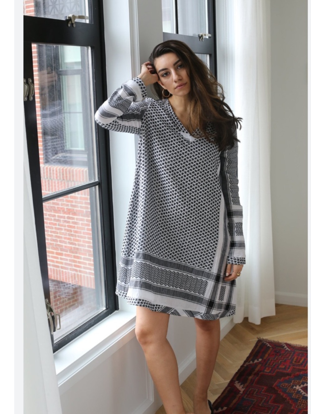 NWT Cecilie Copenhagen  Cotton Jacquard Dress Size XS